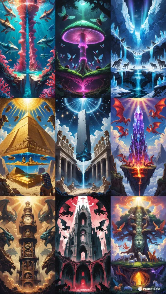 Epic Mythological Tree Fantasies