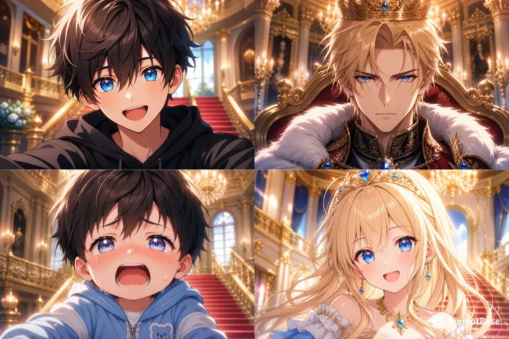 Anime Kings In Mansions Royal Powers