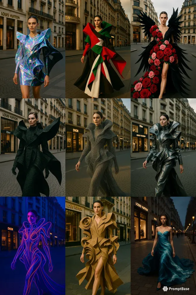 Avantgarde Fashion Photoshoots