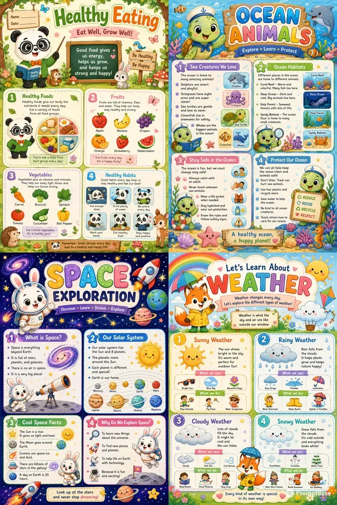 Cute Kids Worksheets