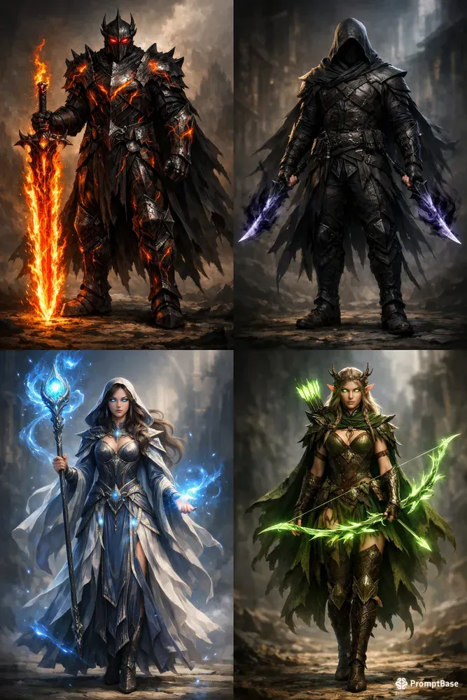 Fantasy Game Character Generator