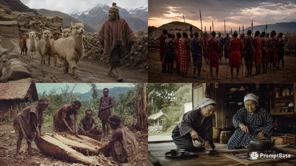 Vintage Documentary Any Culture Tribes