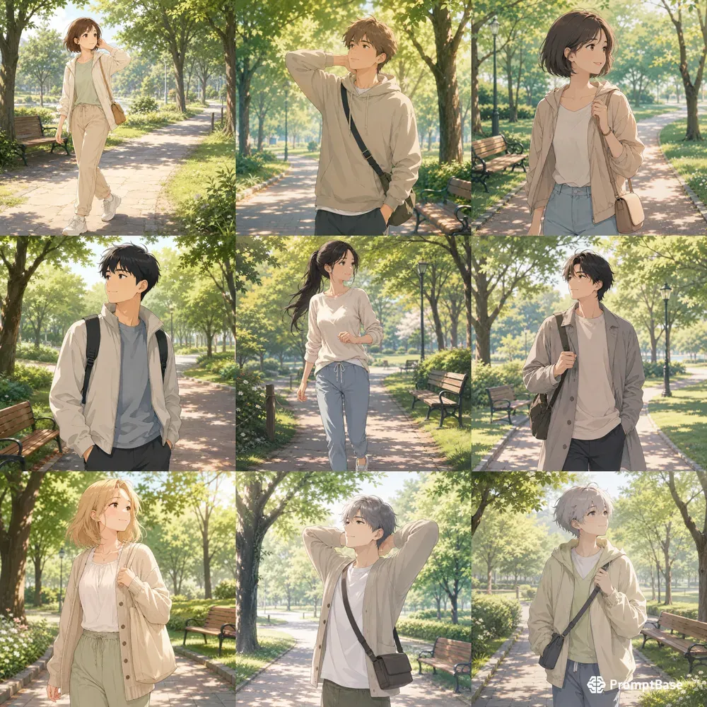 Soft Anime Park Wellness