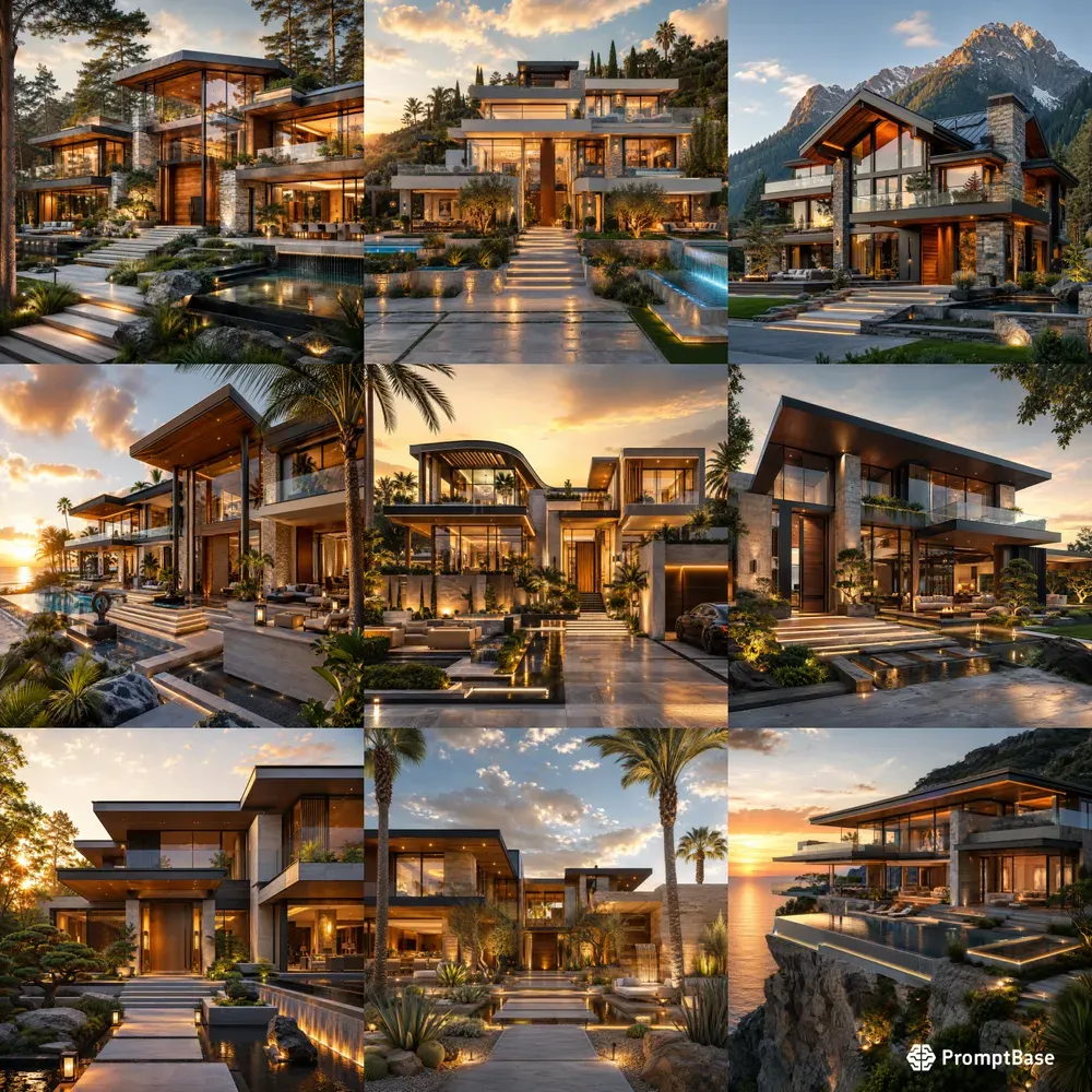 Luxury Modern House Generator Pro 4K