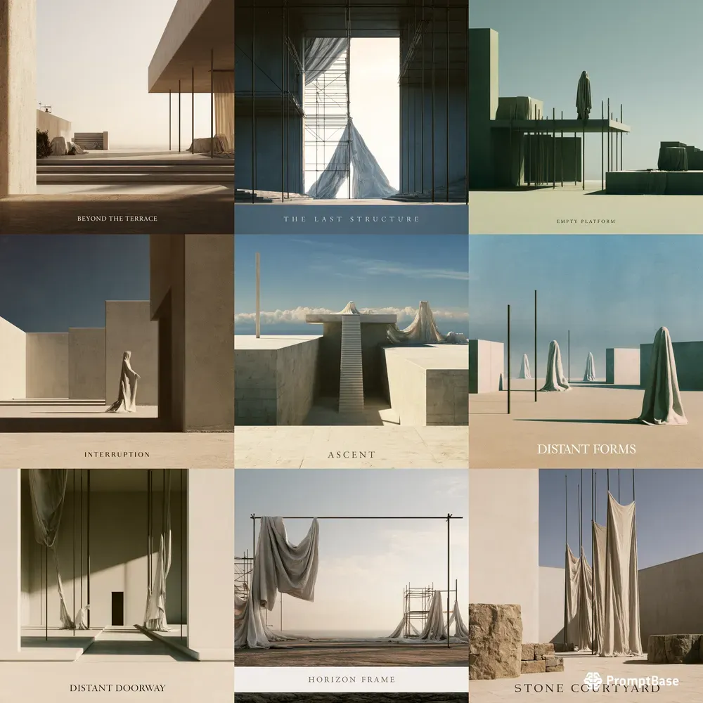 Surreal Architectural Photo Covers