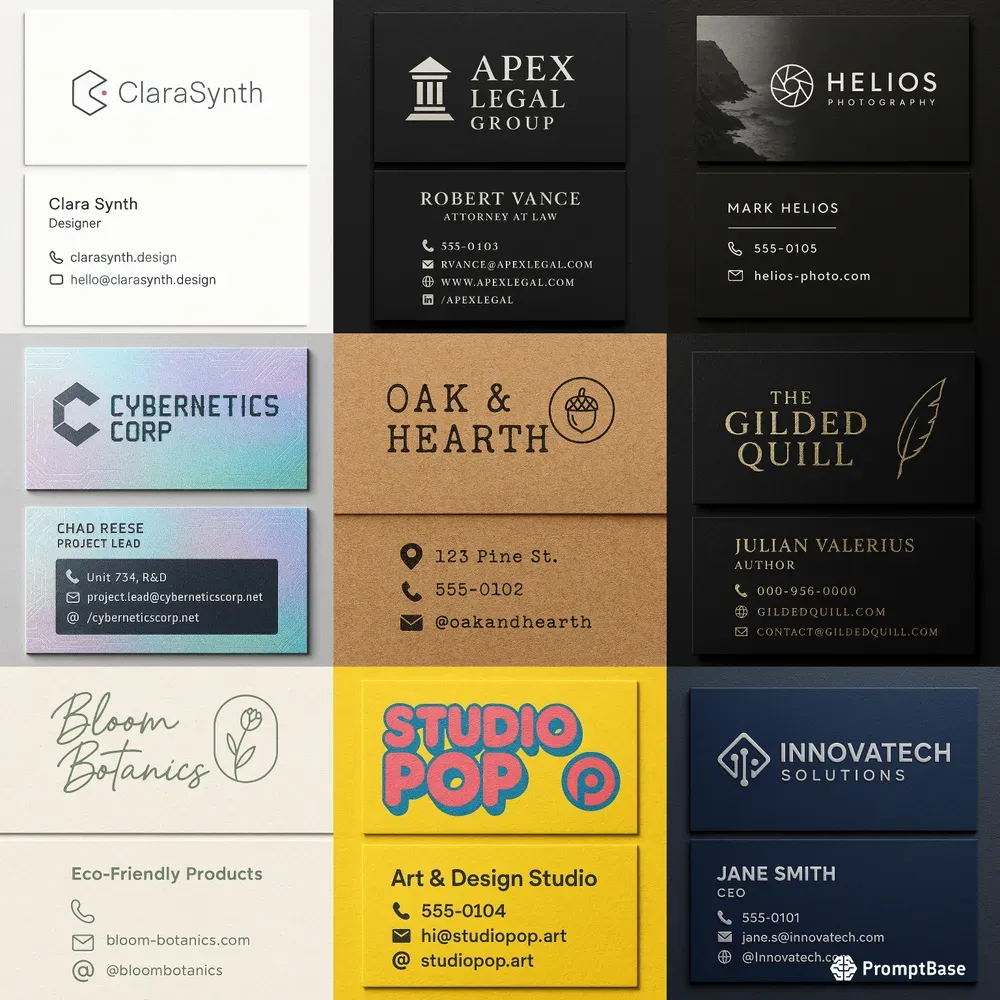 Professional Business Cards