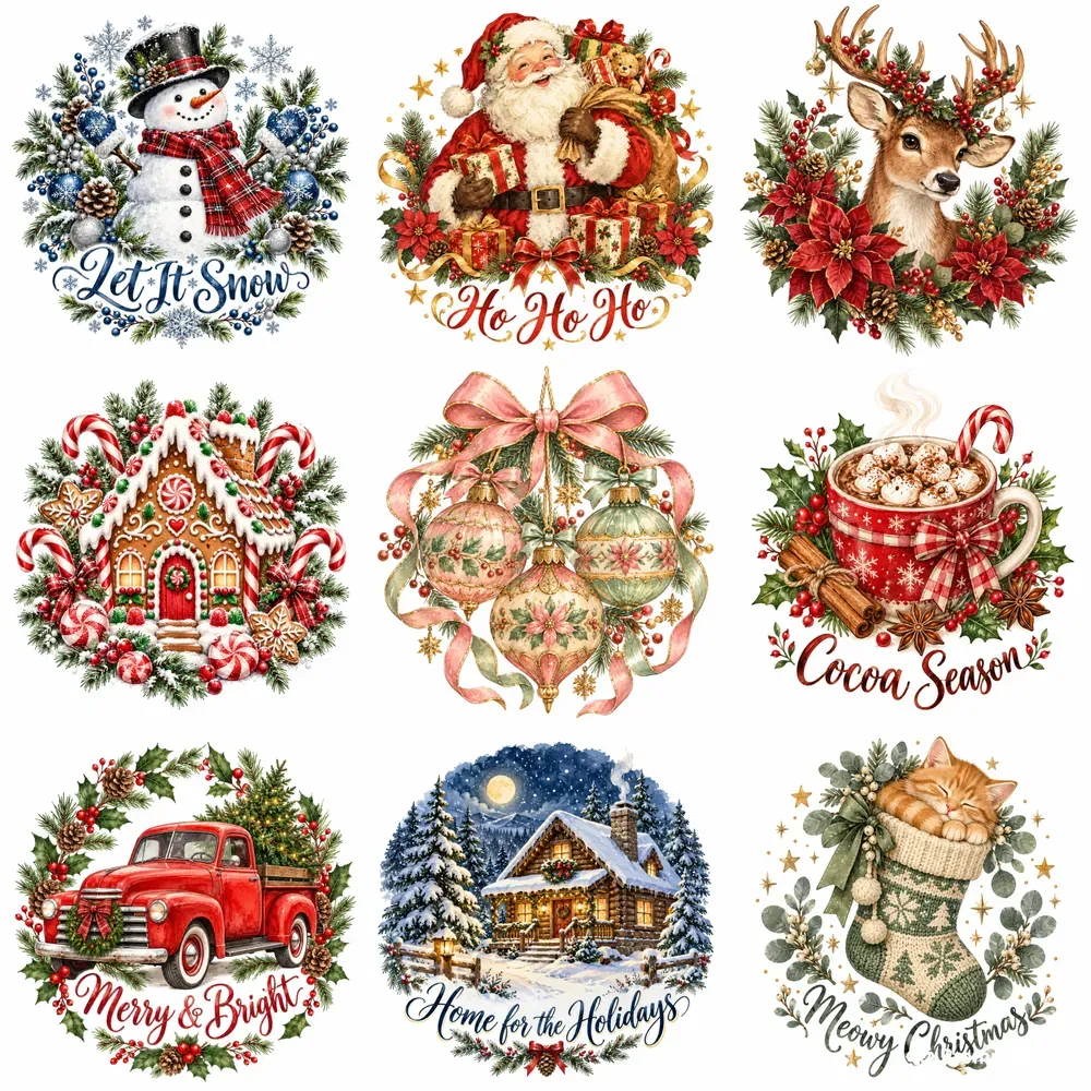 Christmas Sublimation Designs