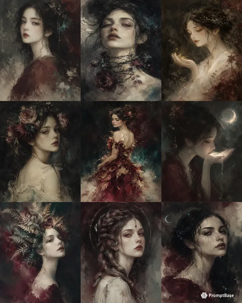 Ethereal Woman Portraits