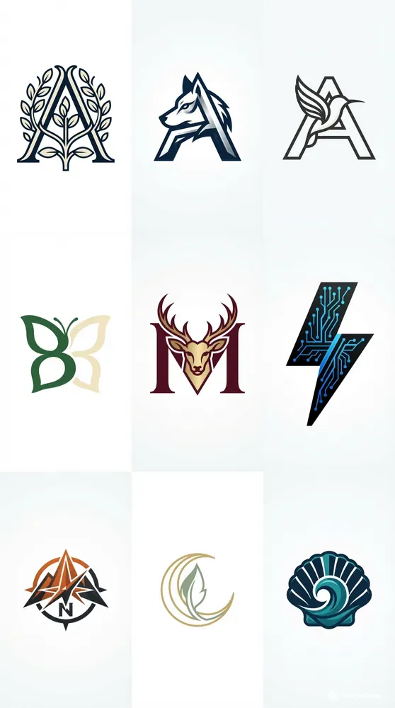 Creative Symbol Fusion Logo Collections