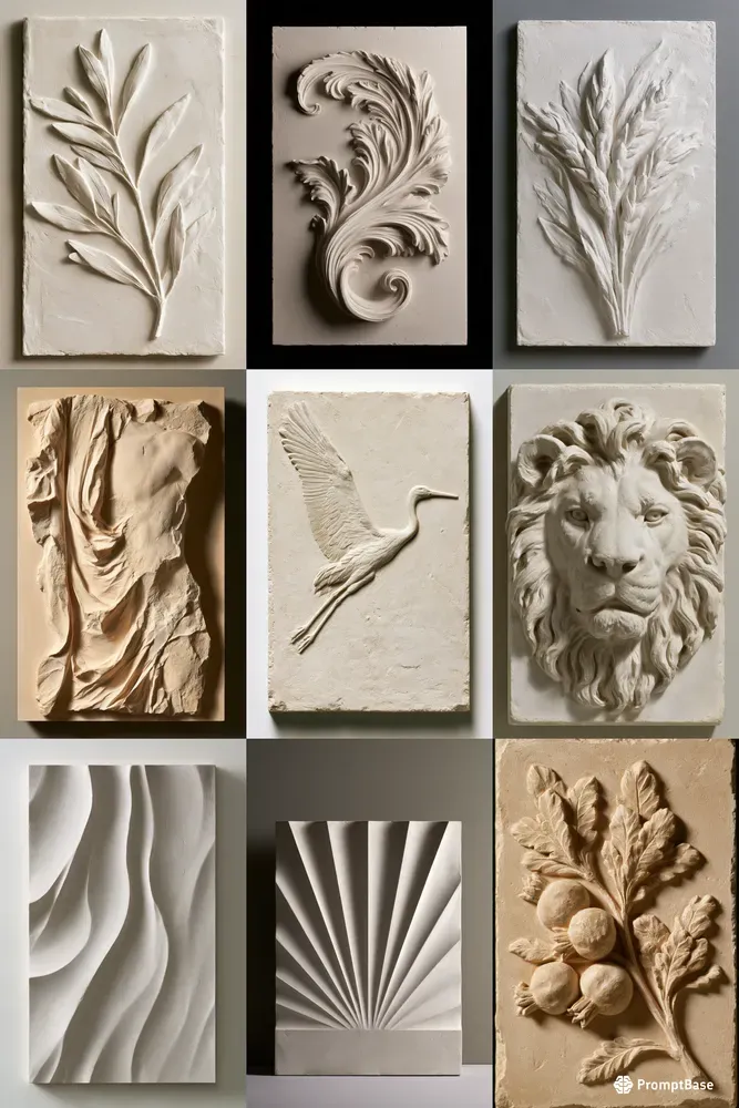 Plaster Reliefs