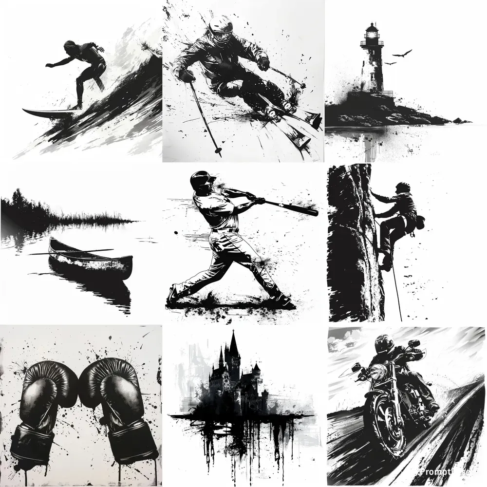 Stencil Art Tshirt Graphics