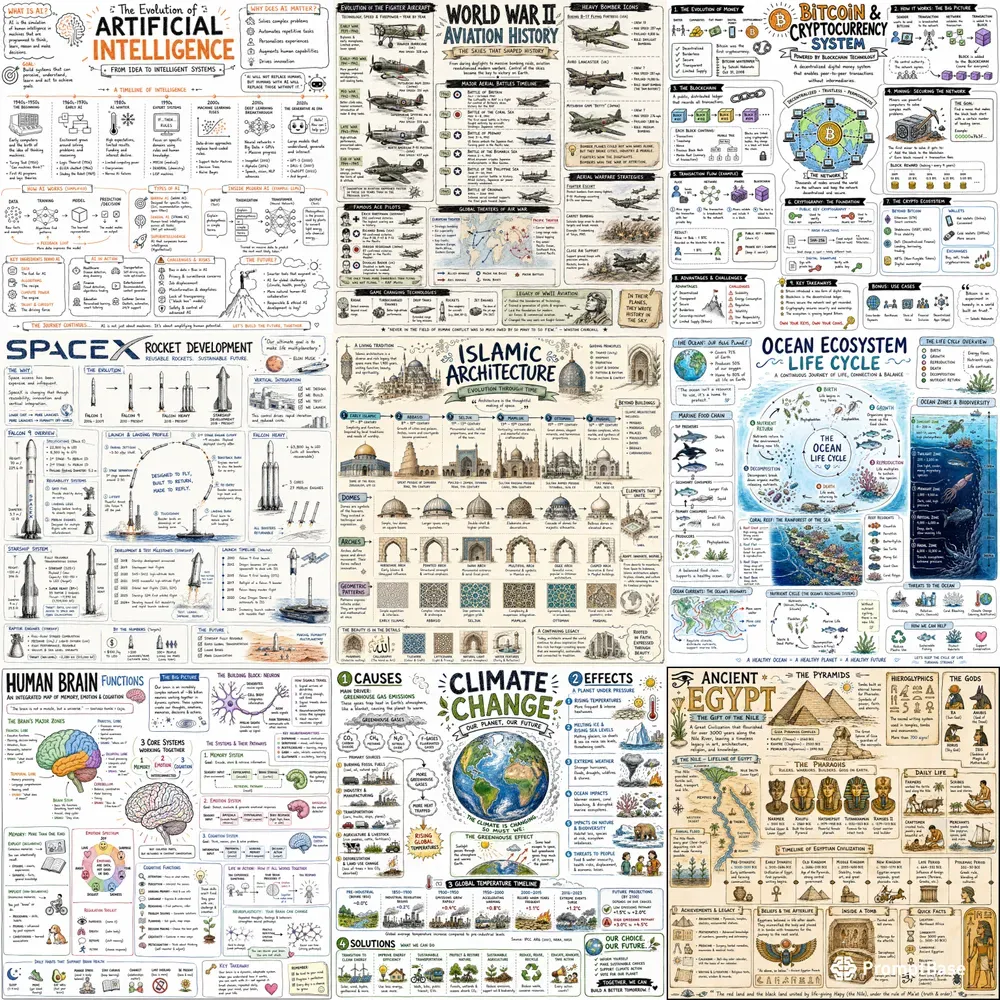 Sketchnote Story Infographics