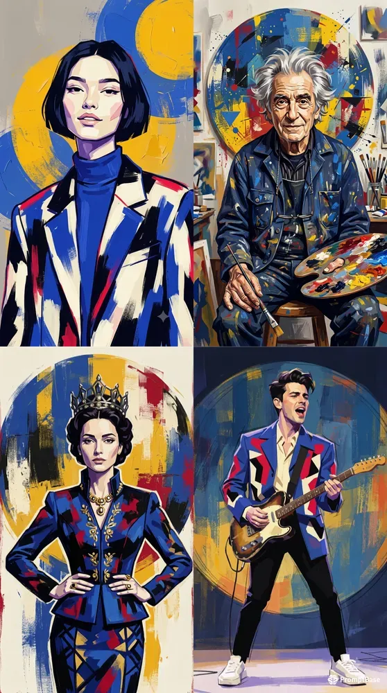 Contemporary Neopop Portraits