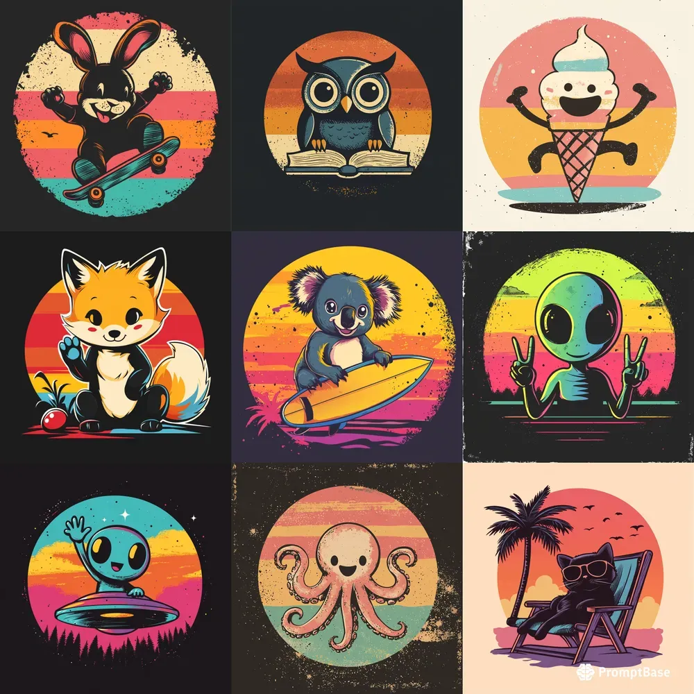 Vintage Retro Logos
