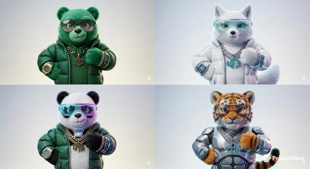 3D Cool Bear NFT Generator