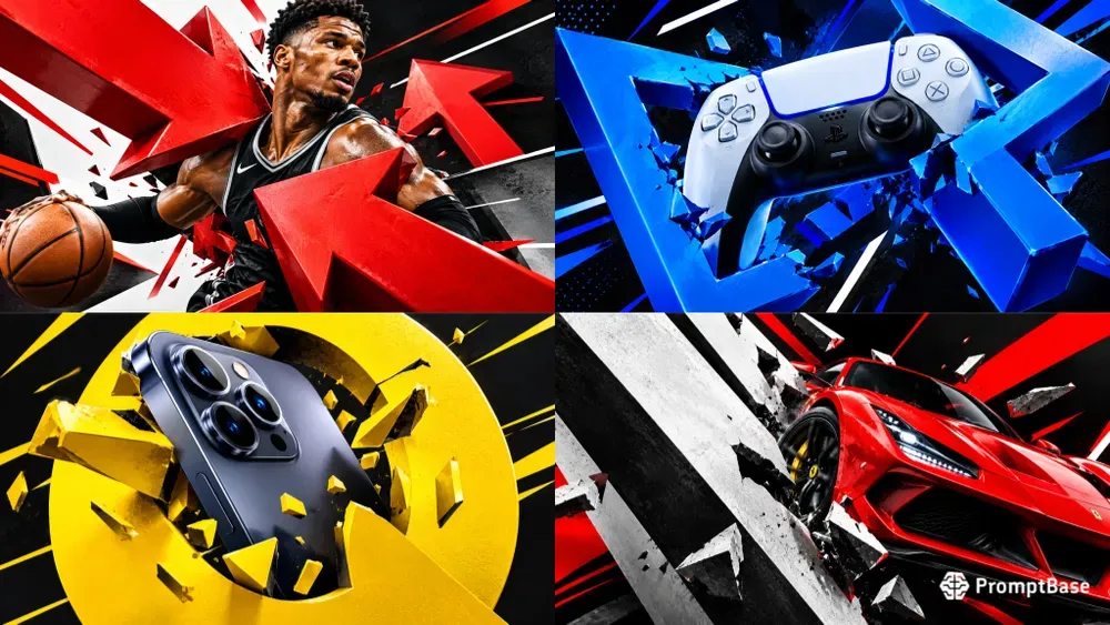 Graphic Collision Thumbnails