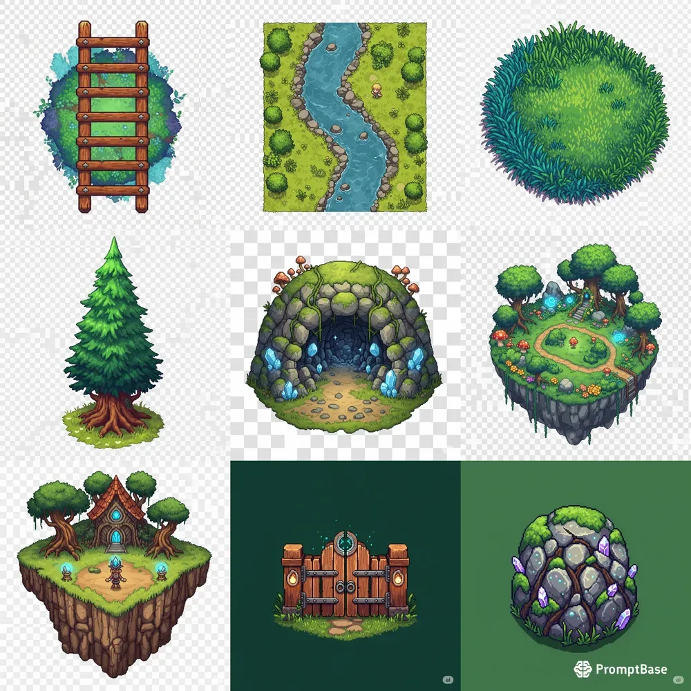 2D High Quality Pixel Art Game Assets
