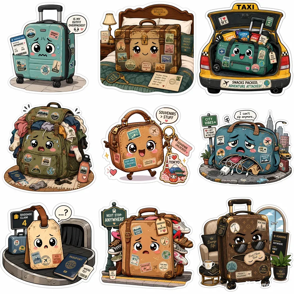 Travel Buddies Sticker Packs