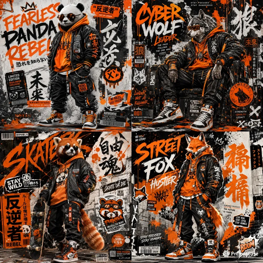 Urban Anime Street Icons