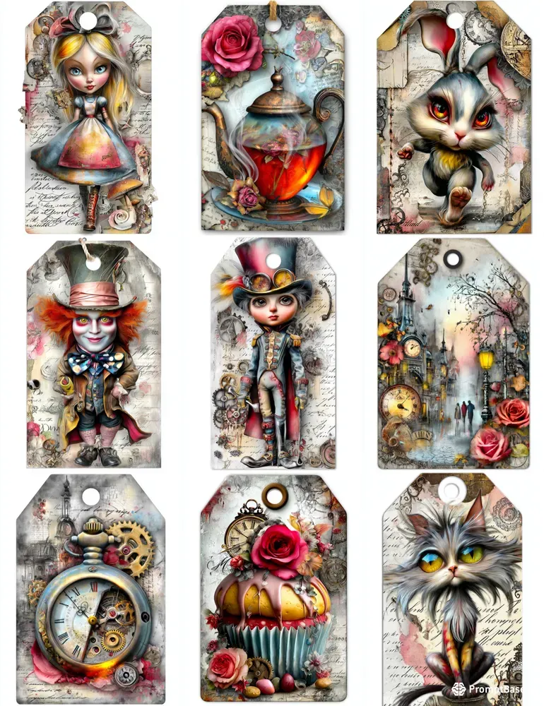 Alice In Steampunk World Product Tags