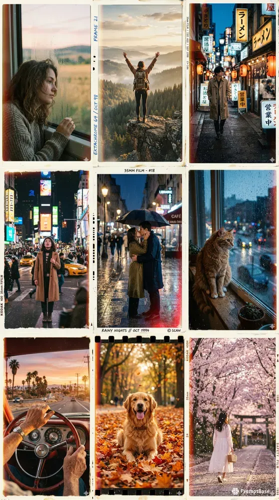 Vintage 35mm Film Aesthetic Stories