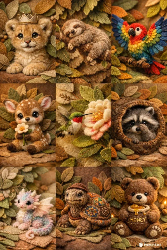Whimsical Woolen Wonders