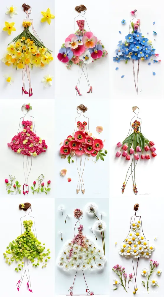 Elegant Floral Fashion