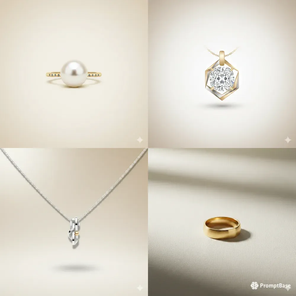 Luxury Minimal Object Jewelry Designs