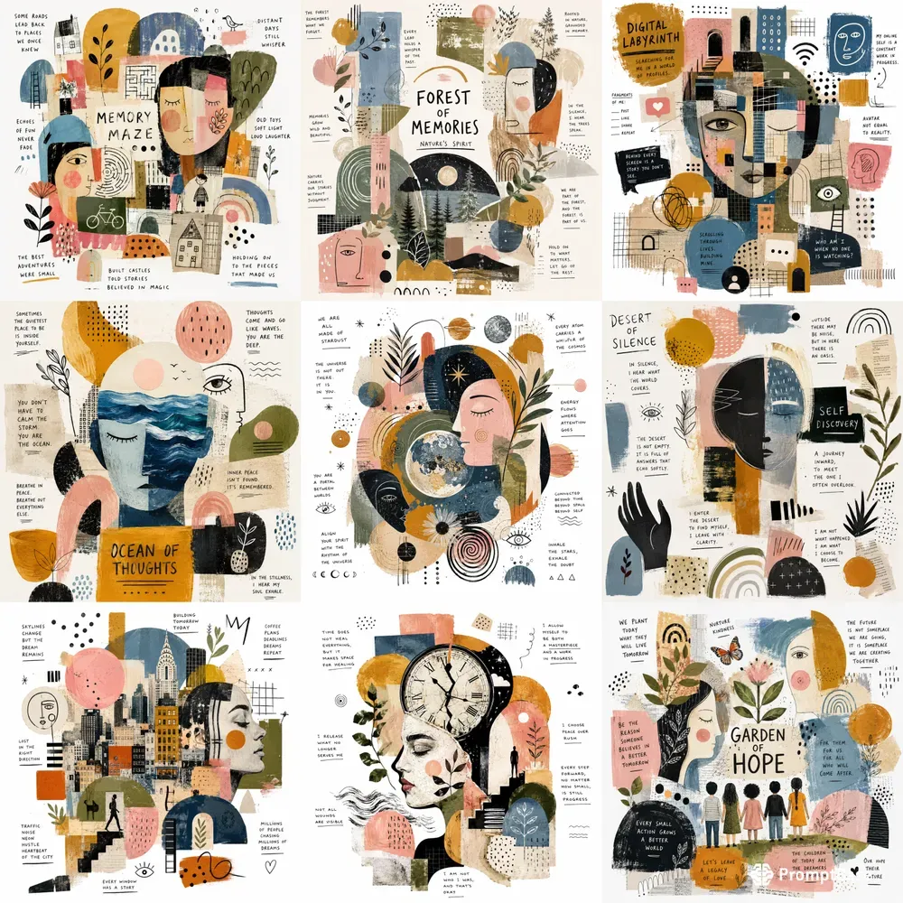 Only Human Abstract Maps