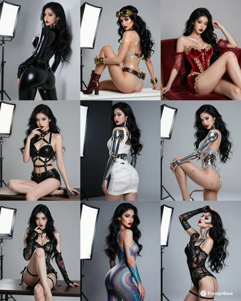 Hyperrealistic Studio Portraits