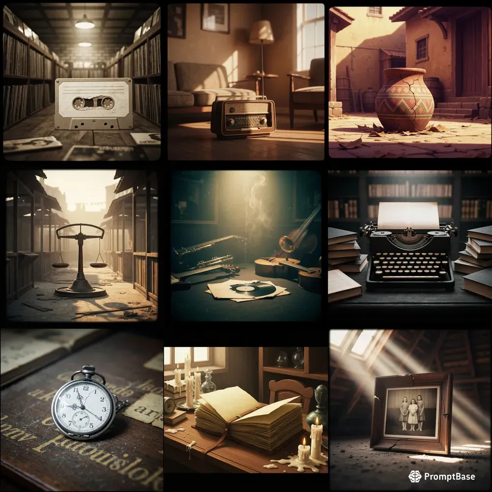 Vintage Nostalgia Art
