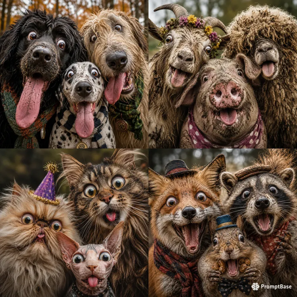 Crazy Animal Selfies
