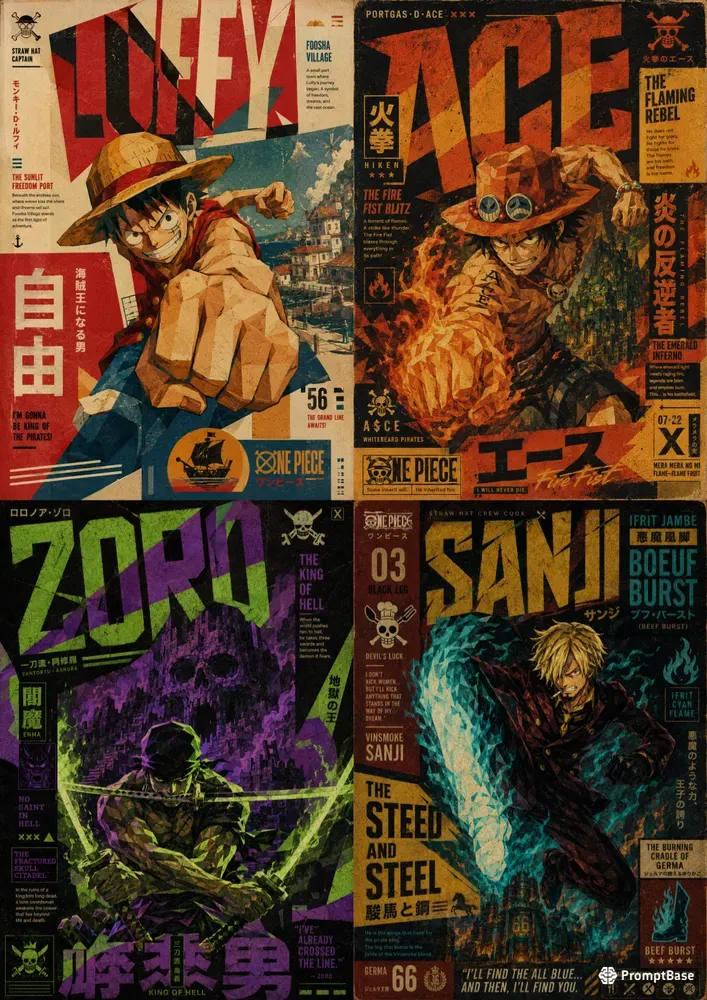 Vintage Editorial Posters