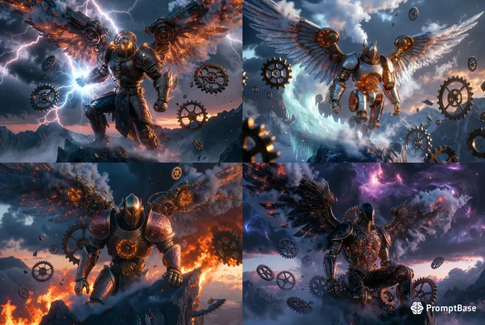 Clockwork Storm Guardians