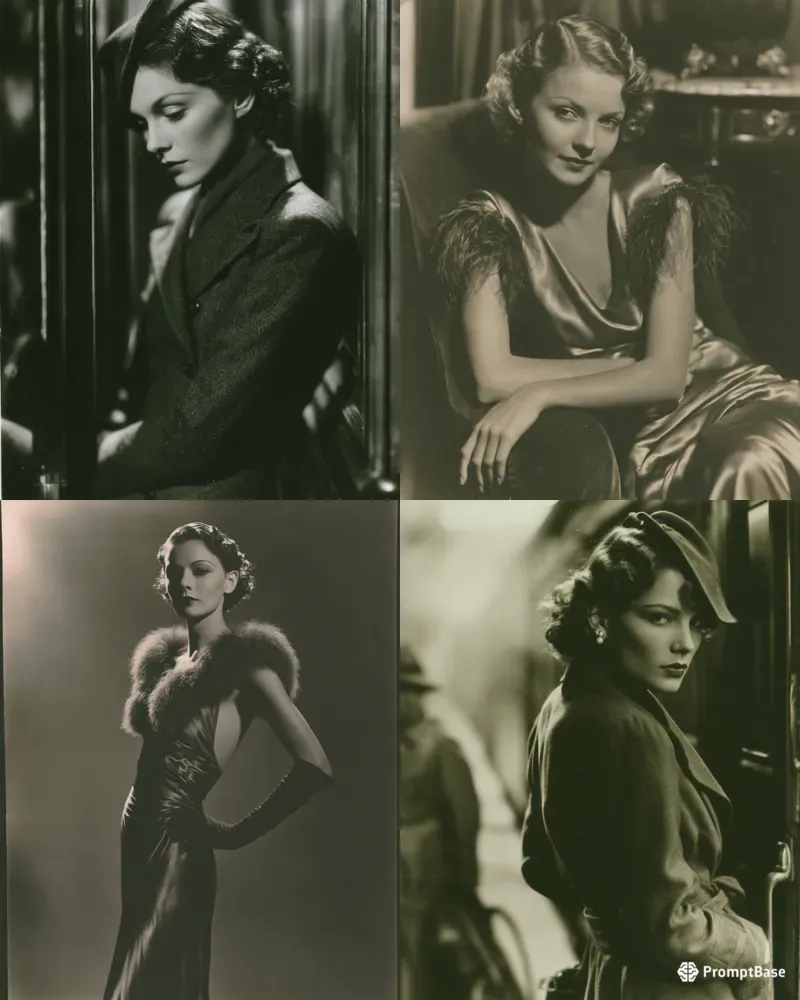 Vintage Vogue Inspired Photos