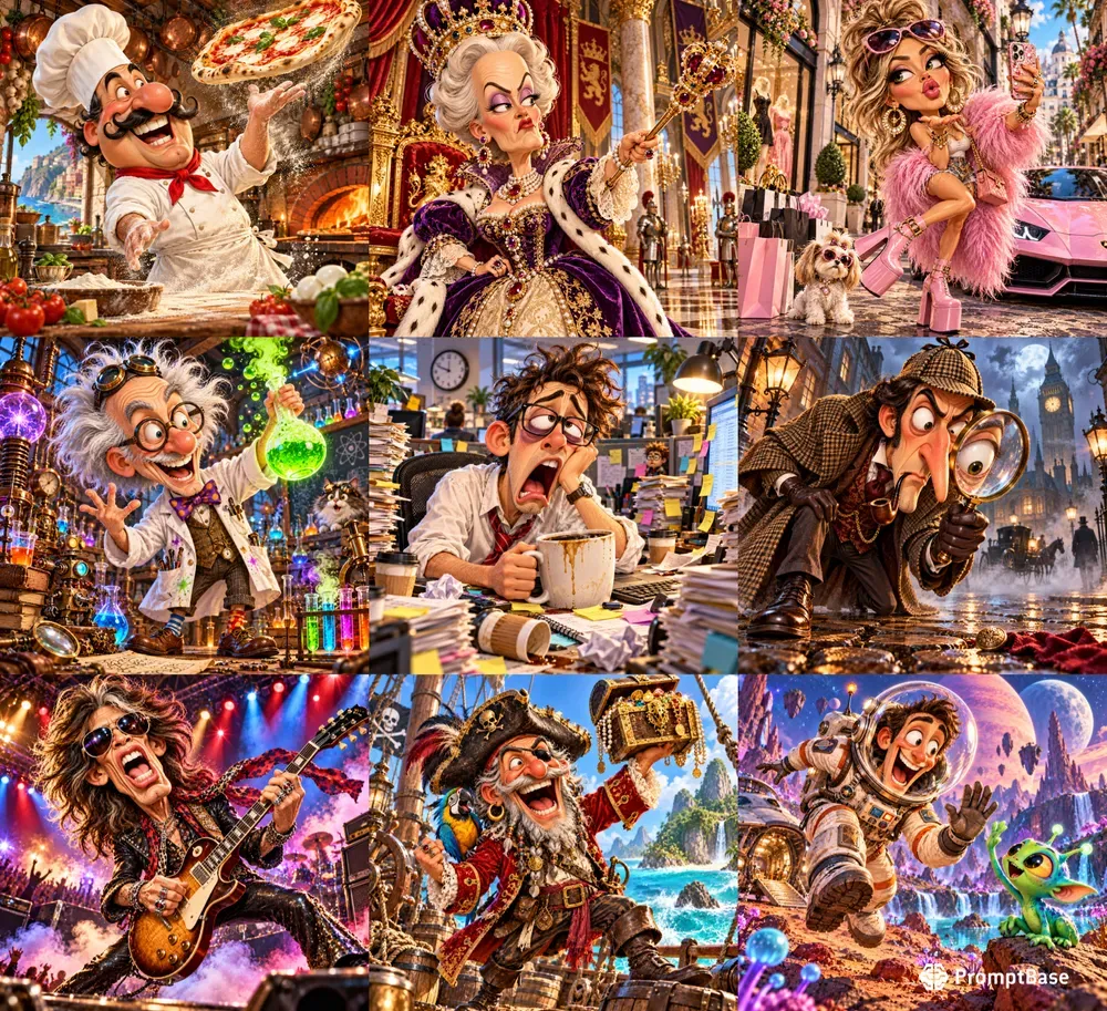 Expressive Character Portraits