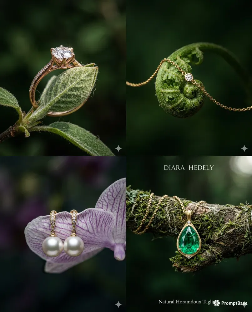 Macro Nature Jewelry Balance Visuals