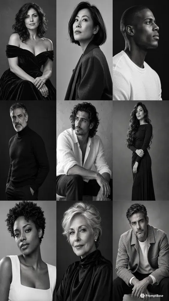 Museum Grade Bw Fine Art Portraits