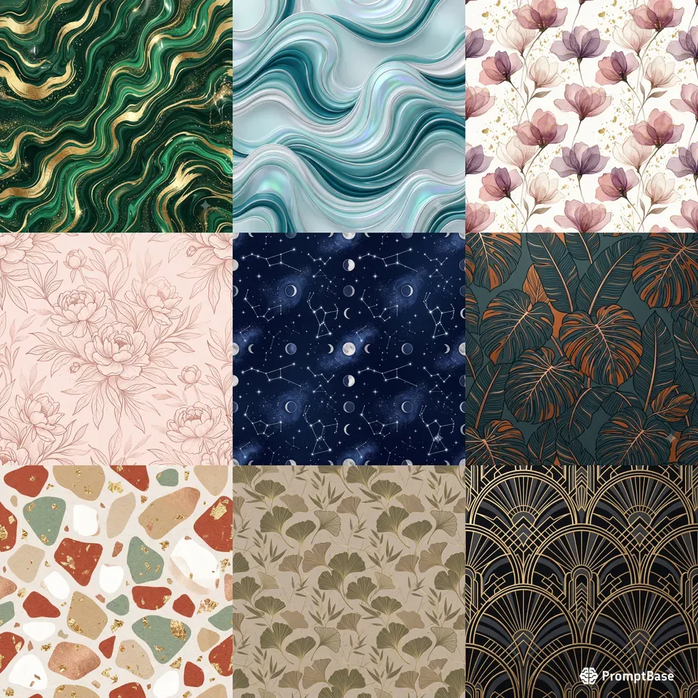 Luxury Packaging Cosmetic Patterns