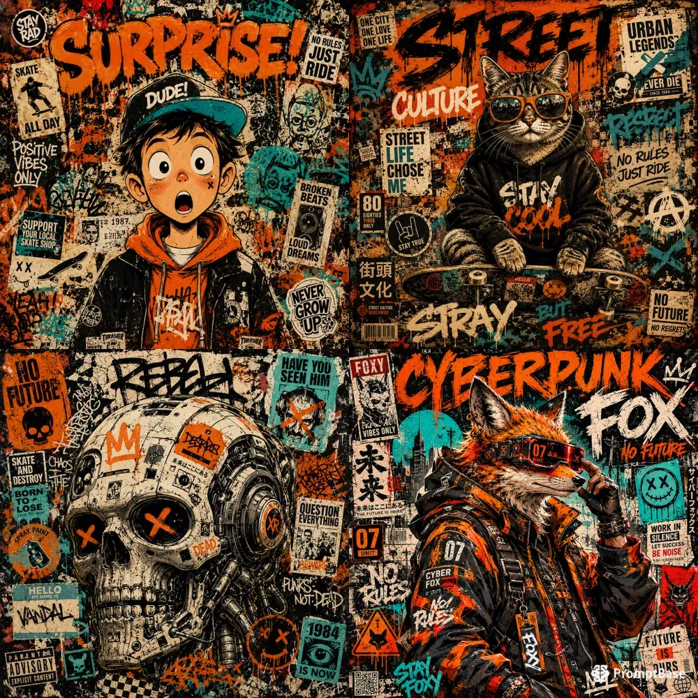 Urban Graffiti Character Generator