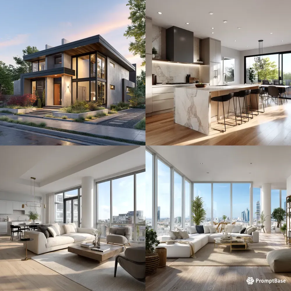 Immobilien Visuals Promps