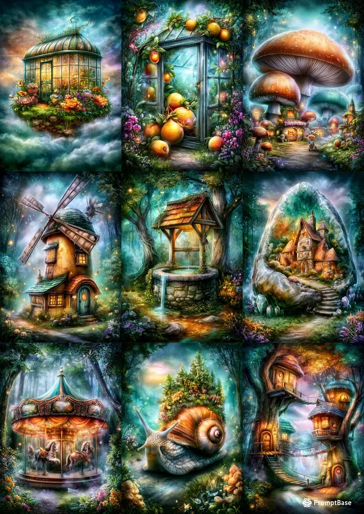 Enchanted Storybook Worlds