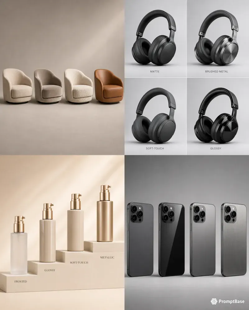 Texture Comparison Product Ads