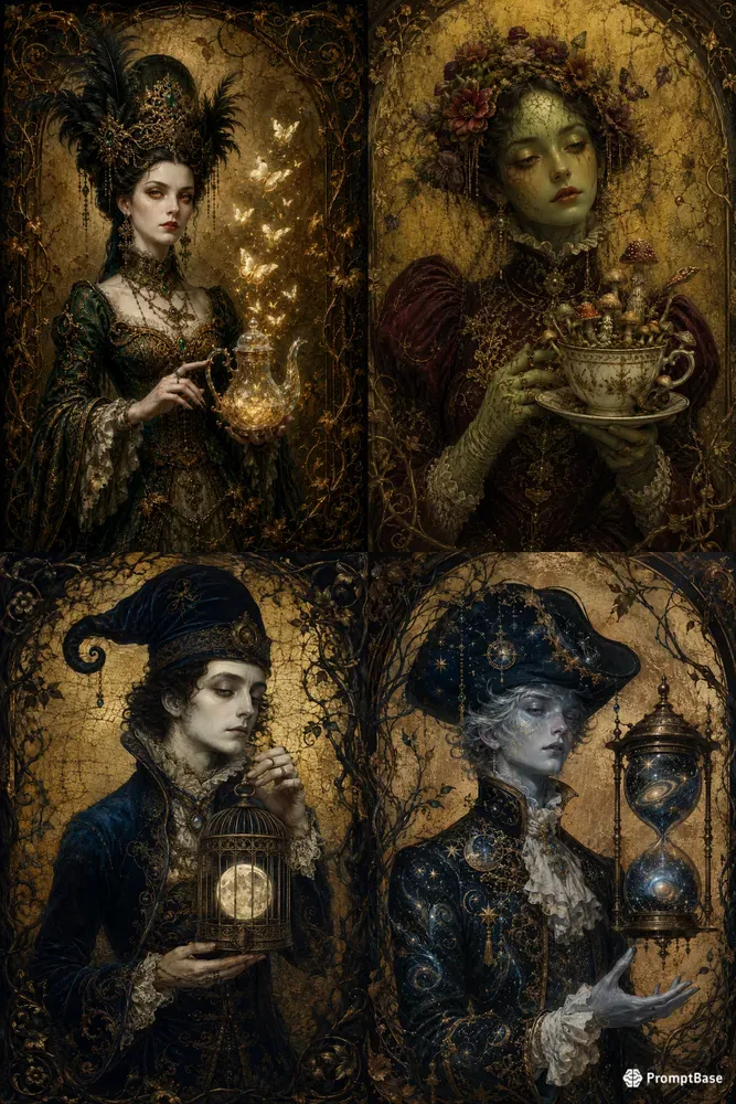 Whimsical Gothic Portraits