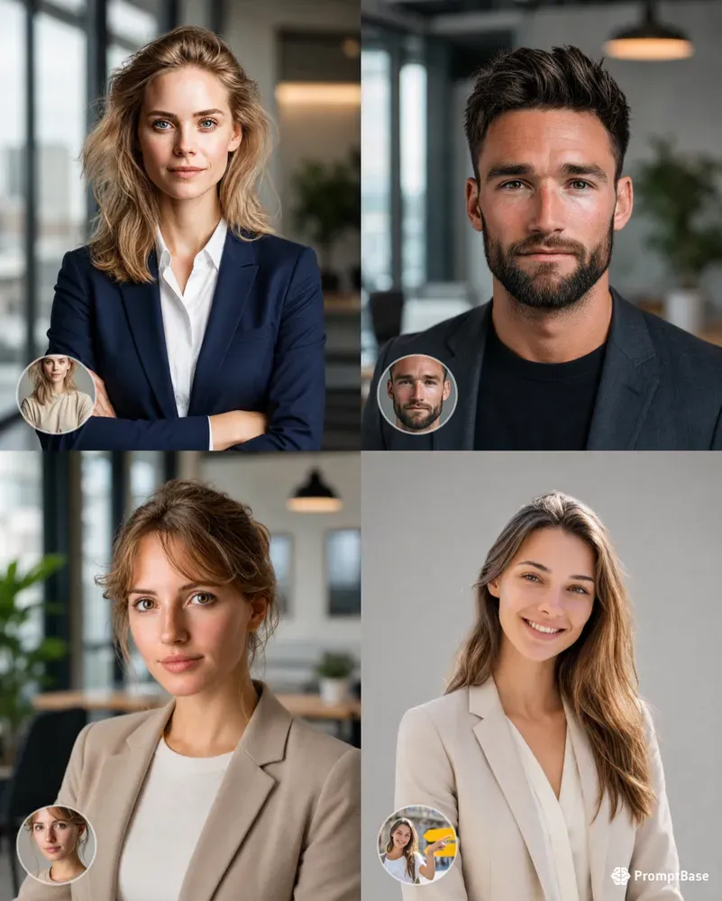 LinkedIn Profile Photo Generator