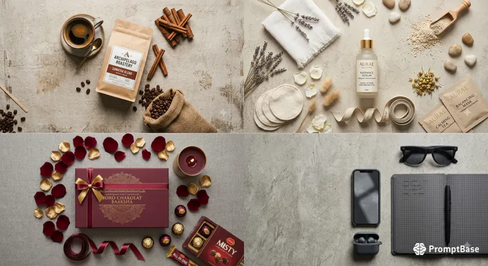 Flat Lay Editorial Product Photos