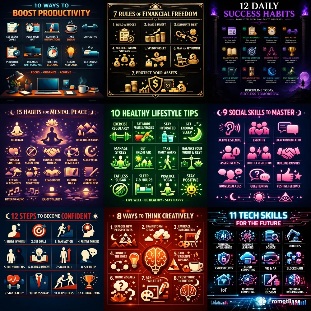 Viral Infographic Poster Kits Pro