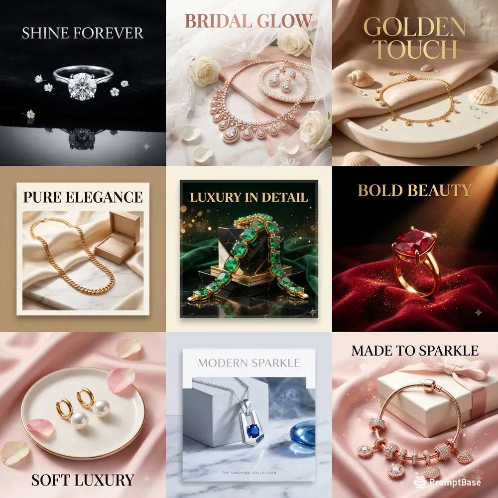 Luxury Jewelry Product Ads
