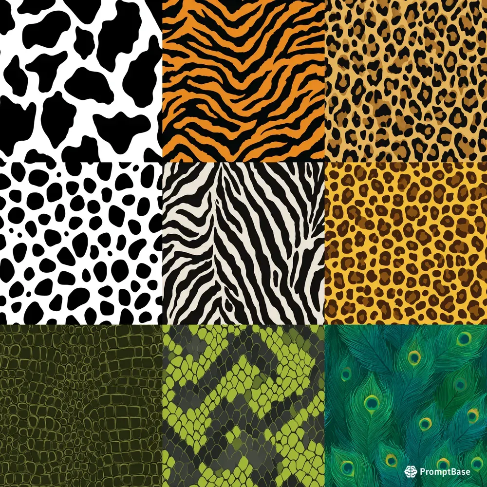 Seamless Animal Print Patterns