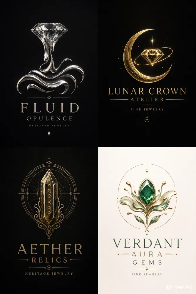 Luxe Identity Alchemy Logos
